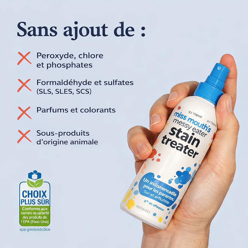 Pack de 3 Sprays Détâchants- doux et instantanés pour mamans (Ebook offert )