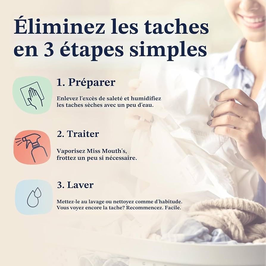 Pack de 3 Sprays Détâchants- doux et instantanés pour mamans (Ebook offert )