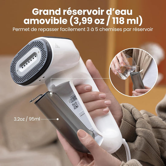 Air Ironing 2.0 -  Défroisseur à vapeur Premium(Livraison + Rasoir anti-bouloches offert)