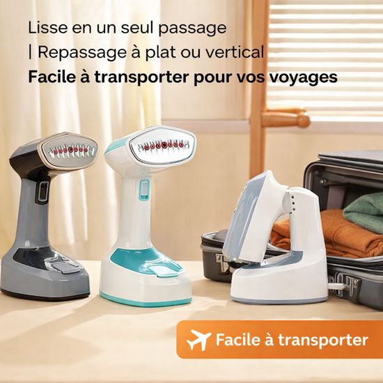 Air Ironing 2.0 -  Défroisseur à vapeur Premium(Livraison + Rasoir anti-bouloches offert)