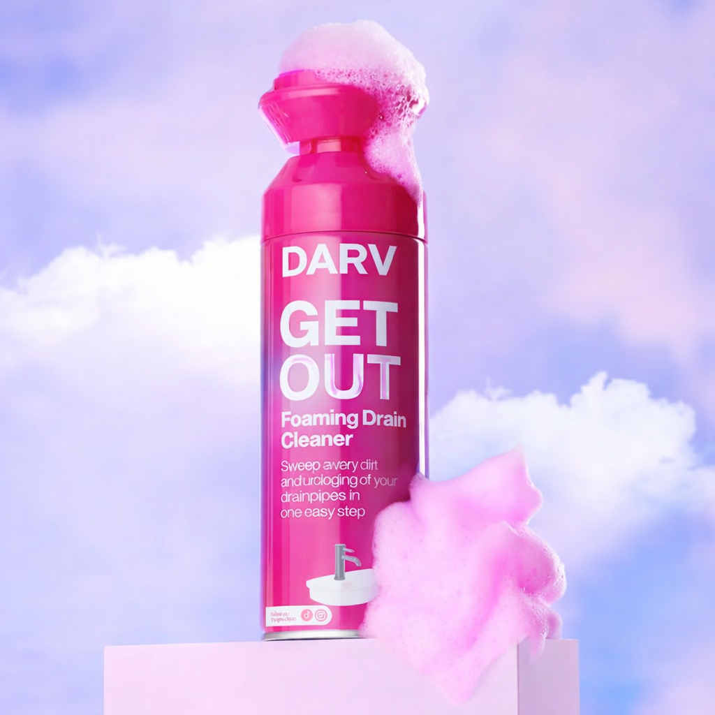 Pack de 2 Darv Get Out - Nettoyant de canalisation parfumé (gants de protection offerts)