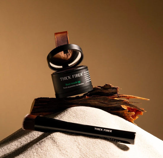 Poudre capillaire mixte - couvre les trous dans les cheveux( 1 Pinceau offert)