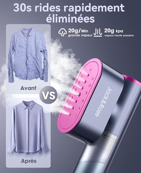 Défroisseur Premium à vapeur puissant et instantané (Livraison offerte)