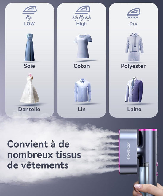Défroisseur Premium à vapeur puissant et instantané (Livraison offerte)